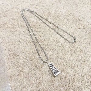 HANDMADE Stainless steel necklace  OIL DERRICK